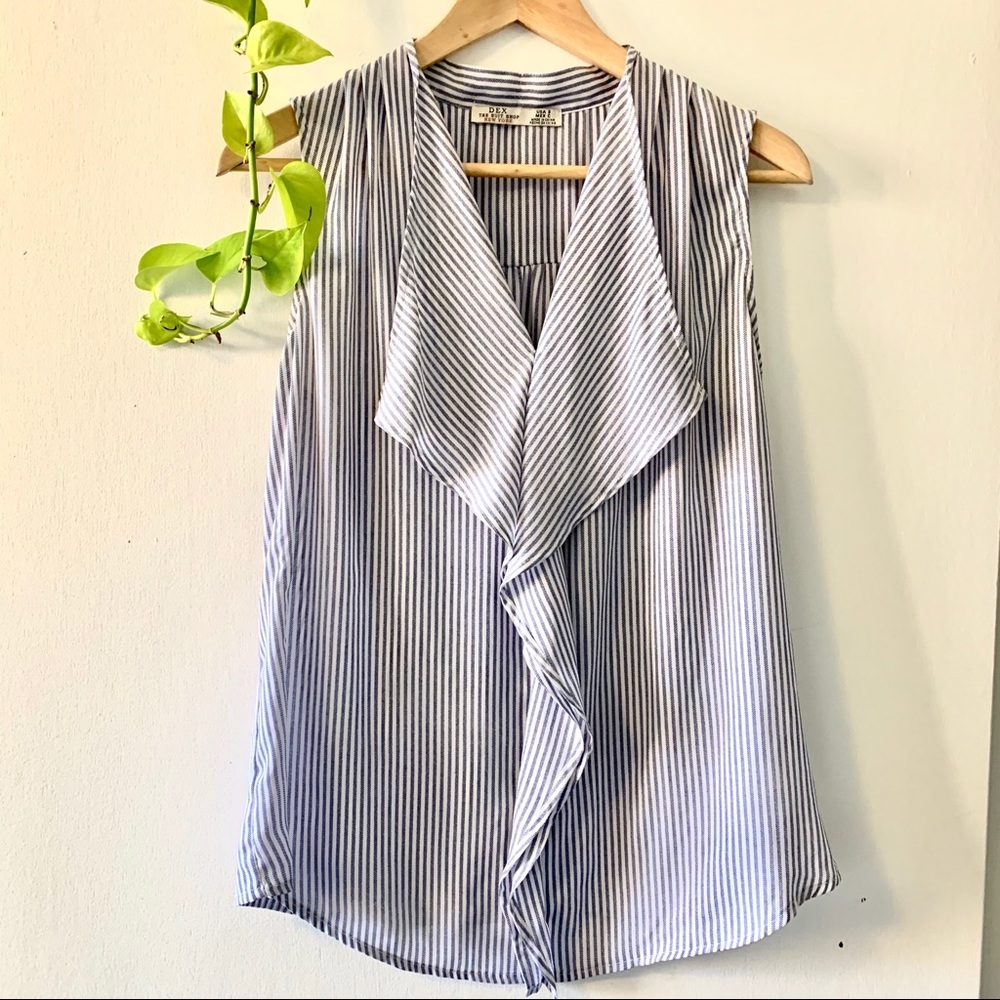DEX Striped Blouse
